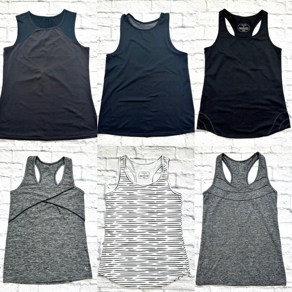 oiselle Tops - Lot of 6 Oiselle tank tops sizes 2 and small